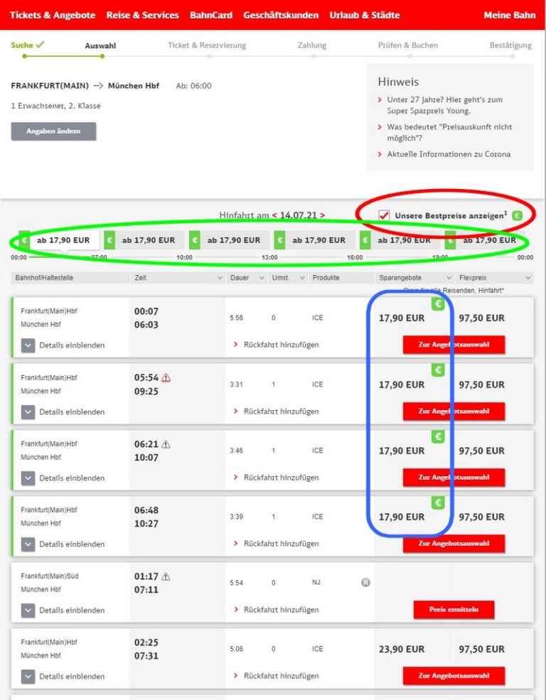 30 Jahre ICE - Super Sparpreise Der Deutsche Bahn Bis 14.06.2021