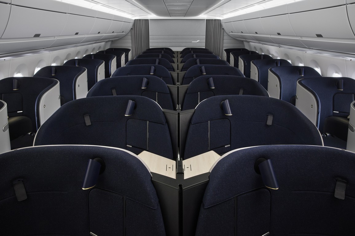 Neue Finnair Business-Class Kabine