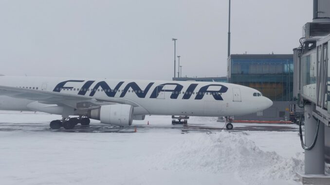 Finnair Airbus A330-300 in Helsinki