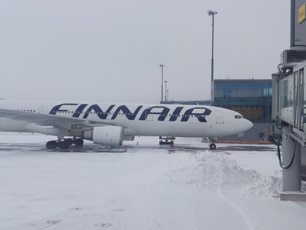 Finnair Airbus A330-300 in Helsinki