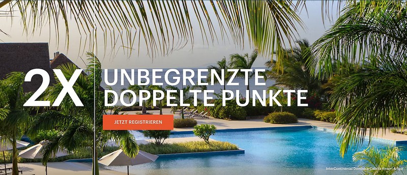 IHG Winter Promotion mit doppelten One IHG Rewards Punkten bis 31.03.2025